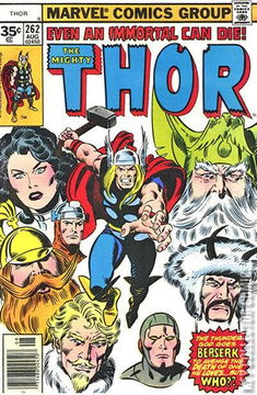 Variant Cover for Thor #262