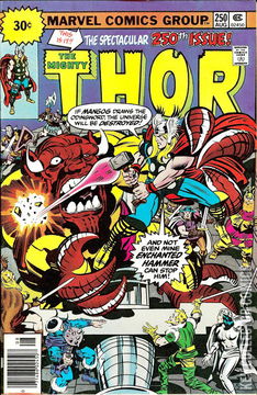Variant Cover for Thor #250