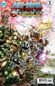 Variant Cover for He-Man / Thundercats #1