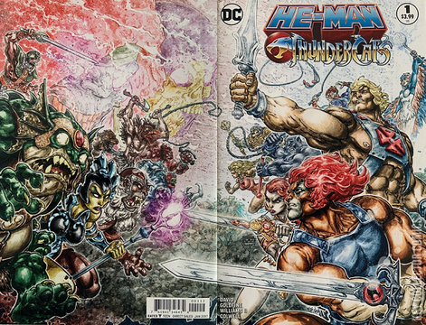 Variant Cover for He-Man / Thundercats #1