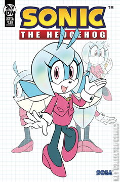 Variant Cover for Sonic the Hedgehog Annual #2019