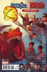 Variant Cover for Moon Girl and Devil Dinosaur #7