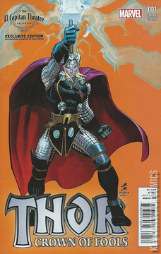 Variant Cover for Thor: Crown of Fools #1