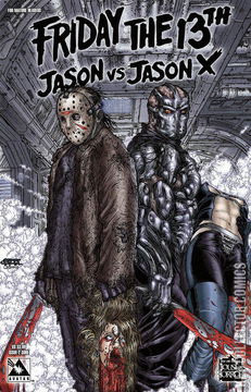 Variant Cover for Friday the 13th: Jason vs. Jason X #2