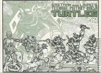 Cover for Teenage Mutant Ninja Turtles #4