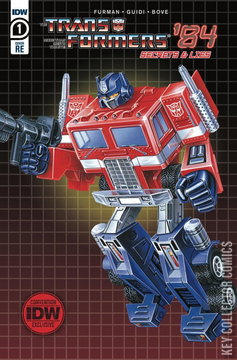 Variant Cover for Transformers '84: Secrets and Lies #1