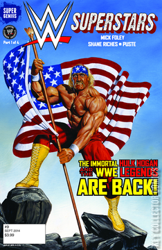 Variant Cover for WWE Superstars #9