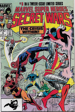 Variant Cover for Marvel Super Heroes Secret Wars #3