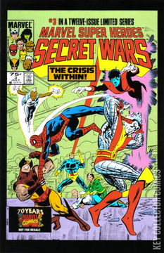 Variant Cover for Marvel Super Heroes Secret Wars #3