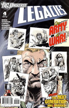 Variant Cover for DC Universe: Legacies #4