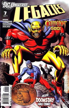 Variant Cover for DC Universe: Legacies #7