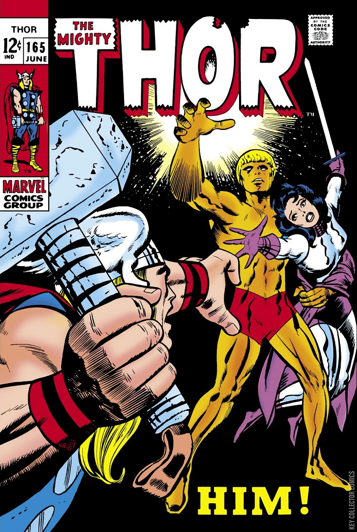 Good THOR #165 - 1ST FULL APPEARANCE OF HIM (ADAM WARLOCK) 1969