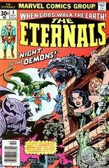 Cover for Eternals #4