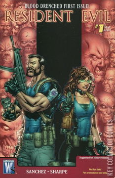 Variant Cover for Resident Evil #1