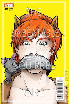 Variant Cover for Unbeatable Squirrel Girl II #3