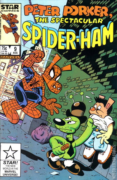 Peter Porker, The Spectacular Spider-Ham #9 (1986) – Value, Key