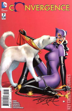 Variant Cover for Convergence #7