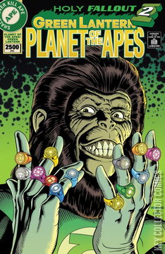 Variant Cover for Planet of the Apes / Green Lantern #6