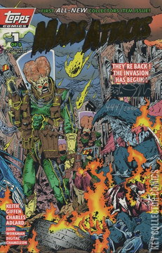 Variant Cover for Mars Attacks #1