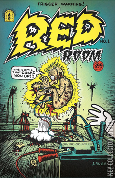 Variant Cover for Red Room: Trigger Warnings #1