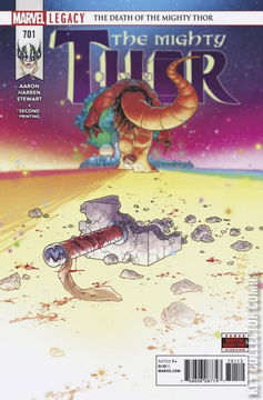 Variant Cover for Thor #701