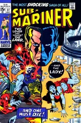 Cover for Sub-Mariner #37