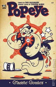 Variant Cover for Popeye Classic Comics #17