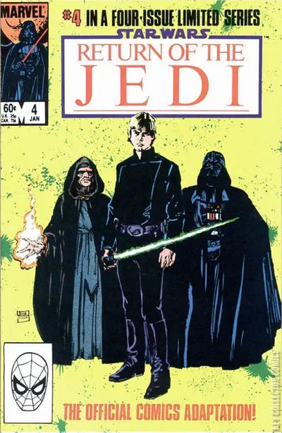 Cover art for Star Wars: Return of the Jedi #4