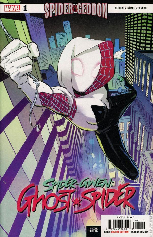 Spider-Gwen #1 2024 Jamie McKelvie B&W Phantom Variant (2015) - ASM #300 Homage NM Unread