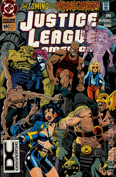 Variant Cover for Justice League America #99