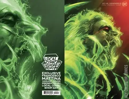 Variant Cover for DC vs. Vampires #2