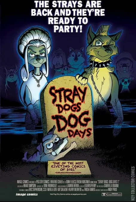 Cover art for Stray Dogs: Dog Days #1 