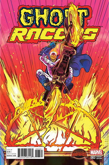 Variant Cover for Ghost Racers #3