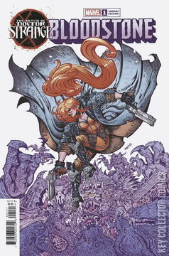 Variant Cover for Death of Doctor Strange: Bloodstone #1