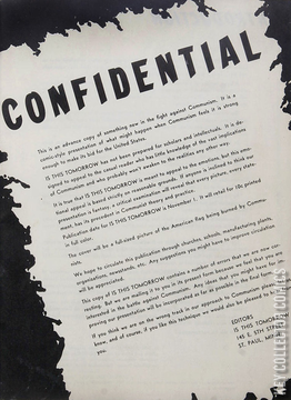 Variant Cover for Is This Tomorrow