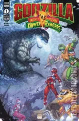 Cover for Godzilla vs. The Mighty Morphin Power Rangers #1
