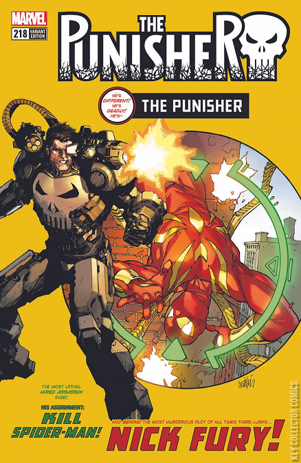 Variant Cover for Punisher #218