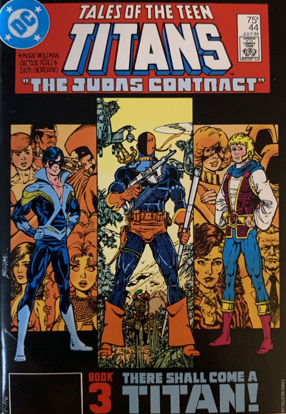 Variant Cover for Tales of the Teen Titans #44