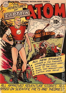 Variant Cover for Captain Atom #1