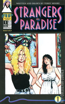 Variant Cover for Strangers in Paradise #1
