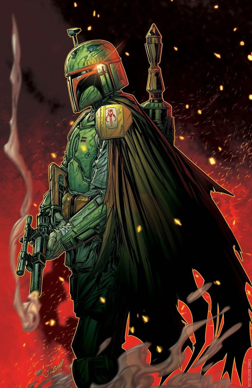 STAR WARS BLOOD sale TIES BOBA FETT IS DEAD #1 DAVID PALUMBO VARIANT COVER ART