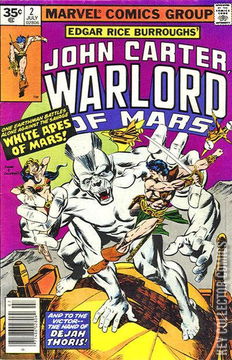 Variant Cover for John Carter Warlord of Mars #2
