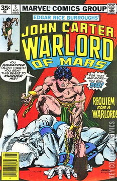 Variant Cover for John Carter Warlord of Mars #3