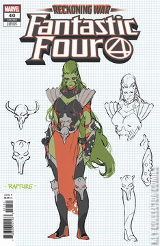 Variant Cover for Fantastic Four #40