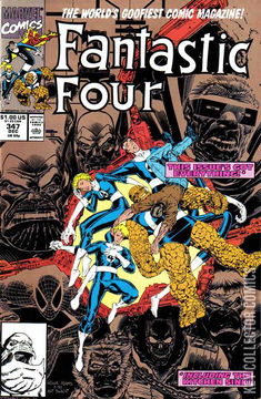Variant Cover for Fantastic Four #347