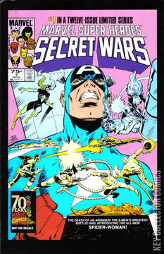 Variant Cover for Marvel Super Heroes Secret Wars #7