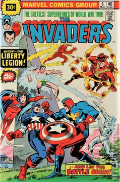Variant Cover for Invaders #6