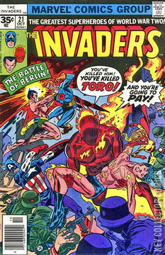 Variant Cover for Invaders #21