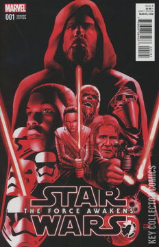 Variant Cover for Star Wars: The Force Awakens Adaptation #1