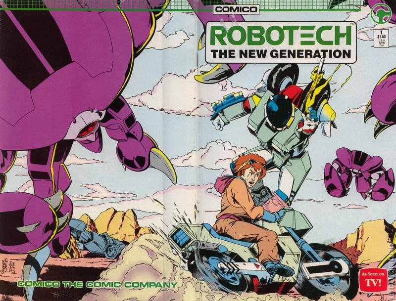 comics comics Jonny Quest 1823 Grendel Robotech Comico Comics comic book 